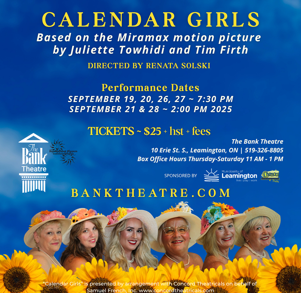 Calendar Girls Show at The Bank Theatre
