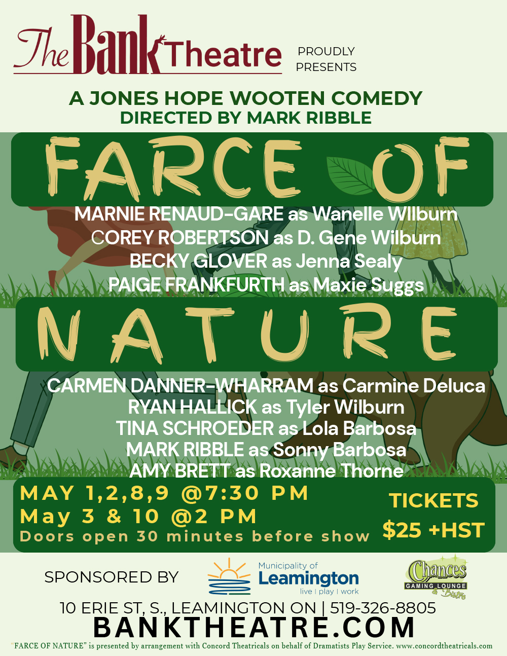 Farce of Nature flyer