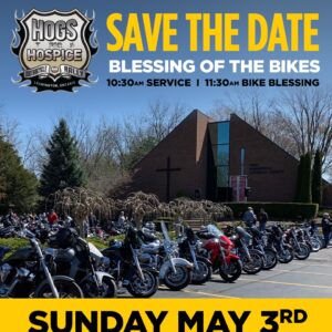 Blessing of the Bikes flyer