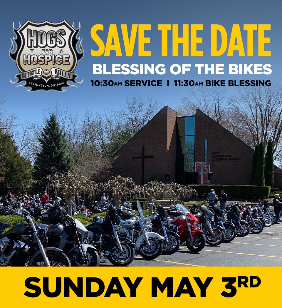 Blessing of the Bikes flyer